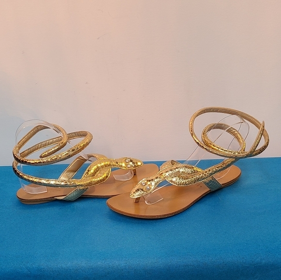 Rivera Cobra Snake Sandals - Picture 6 of 13